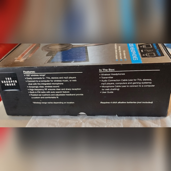 The sharper Image Wireless Headphones - Picture 11 of 14